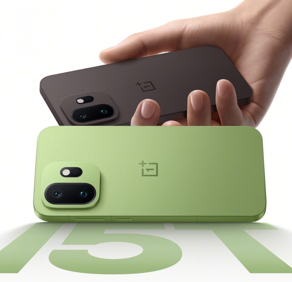 OnePlus 15T smartphone with 7500mAh battery